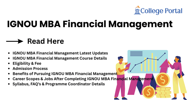 IGNOU MBA Financial Management Admission 2026: Syllabus, Fees, Eligibility & Career Scope