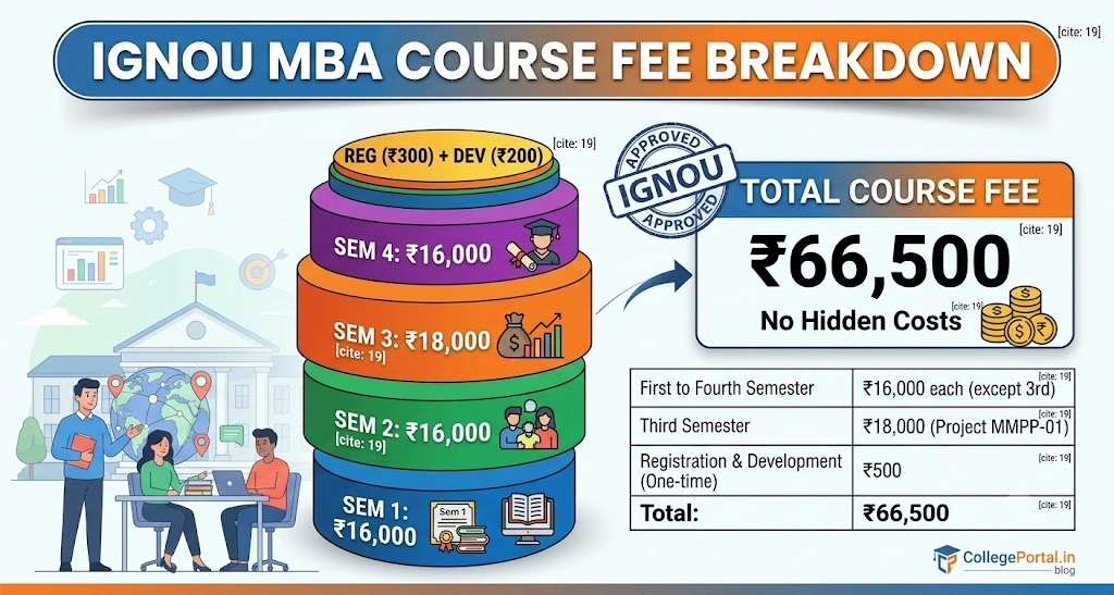 IGNOU MBA Fee Structure 2026